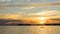 A sunset view from Lachine Lighthouse, Montreal, Quebec - Canada