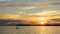 A sunset view from Lachine Lighthouse, Montreal, Quebec - Canada