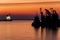 Sunset View of Lorain Harbor Lighthouse Along Lake Erie - Lorain, Ohio