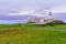 Sunset view of Neist Point Lighthouse