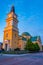 Sunset view of Oulu cathedral in Finland