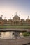 Sunset view of Royal Pavilion in Brighton England