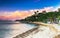 Sunset view of Seafront of Brigitte Bardot in Buzios, Rio de Janeiro