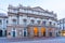 Sunset view of Teatro alla Scala in Milano, Italy