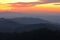 sunset view from top of Doi Pha Phung