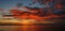 sunset at wakatobi island
