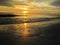 Sunset on the Water in Lido Beach, Florida