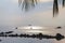 Sunset on the water of Tioman Island