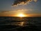 Sunset on the water in Tropical Queensland