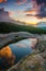 Sunset, White Rocks overlook, Cumberland Gap National Park