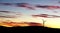Sunset windmills