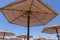 Sunshade beach umbrellas