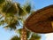 Sunshade on a Tropical beach