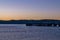 Sunshine Bay in Wellington Harbour,New Zealand.