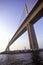 The Sunshine Bridge between Tampa Bay and Saint Petersburg in Florida