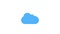 Sunshine and cloud and thunderstorm icon animation with white background. Icon design. Video Animation. Bright Sun