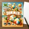 Sunshine Greetings: A Vibrant Summer Vacation Card