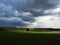 Sunshine highlights FingerLakes during a storm