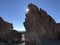 Sunshine at a landscape around Mount Teide