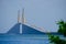 Sunshine Skyway Bridge over Tampa Bay Florida