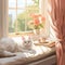 Sunshine and Tails: Capturing the Gentle Warmth of Domestic Companions