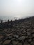 Sunsine View at Digha Sea Beach In India West Bengal