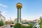 Sunsphere at World`s Fair park in downtown Knoxville, Tennessee