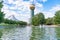 Sunsphere at World`s Fair park in downtown Knoxville, Tennessee