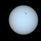 Sunspot 3590 large on active solar sun surface