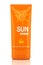 Suntan cream tube