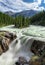 Sunwapta falls in Jasper National Park