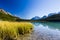 Sunwapta Lake, Jasper National Park in Alberta, Canada