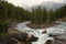 Sunwapta waterfalls, AB, Canada