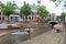 SUP boarding through Dokkum, the Netherlands