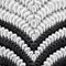 Supa\\\'s Realistic Black And White Crocheted Blanket