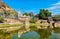 Suparshvanath Old Digamber Temple and Teliya Talav lake at Pavagadh Hill - Gujarat, India