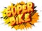 Super Bike - Comic book style words.