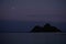 Super Blood Wolf Moon Eclipse over Lanikai, Hawaii 2019