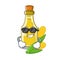Super cool corn oil put into cartoon bottle