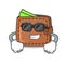 Super cool wallet character cartoon style