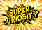 Super Curiosity - Comic book style words.