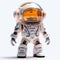 Super Cute Cybernetics Men Astronaut Clear Acrylic Toy