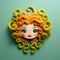 Super Cute Medusa 3d Cut Outs Pattern By Deborah Nicolson