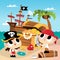 Super Cute Pirate Island Treasure Hunt Adventure