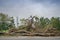 Super cyclone Amphan caused devastation, West Bengal, India