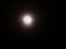 Super full moon, with fog