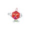 Super Funny Geek smart christmas discount tag mascot cartoon style