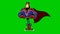 Super Hero Cartoon Character Standing