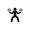 super hero freeze icon. Element of super power icon for mobile concept and web apps. Pictogram super hero freeze icon can be used