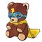 Super Hero Teddy Bear